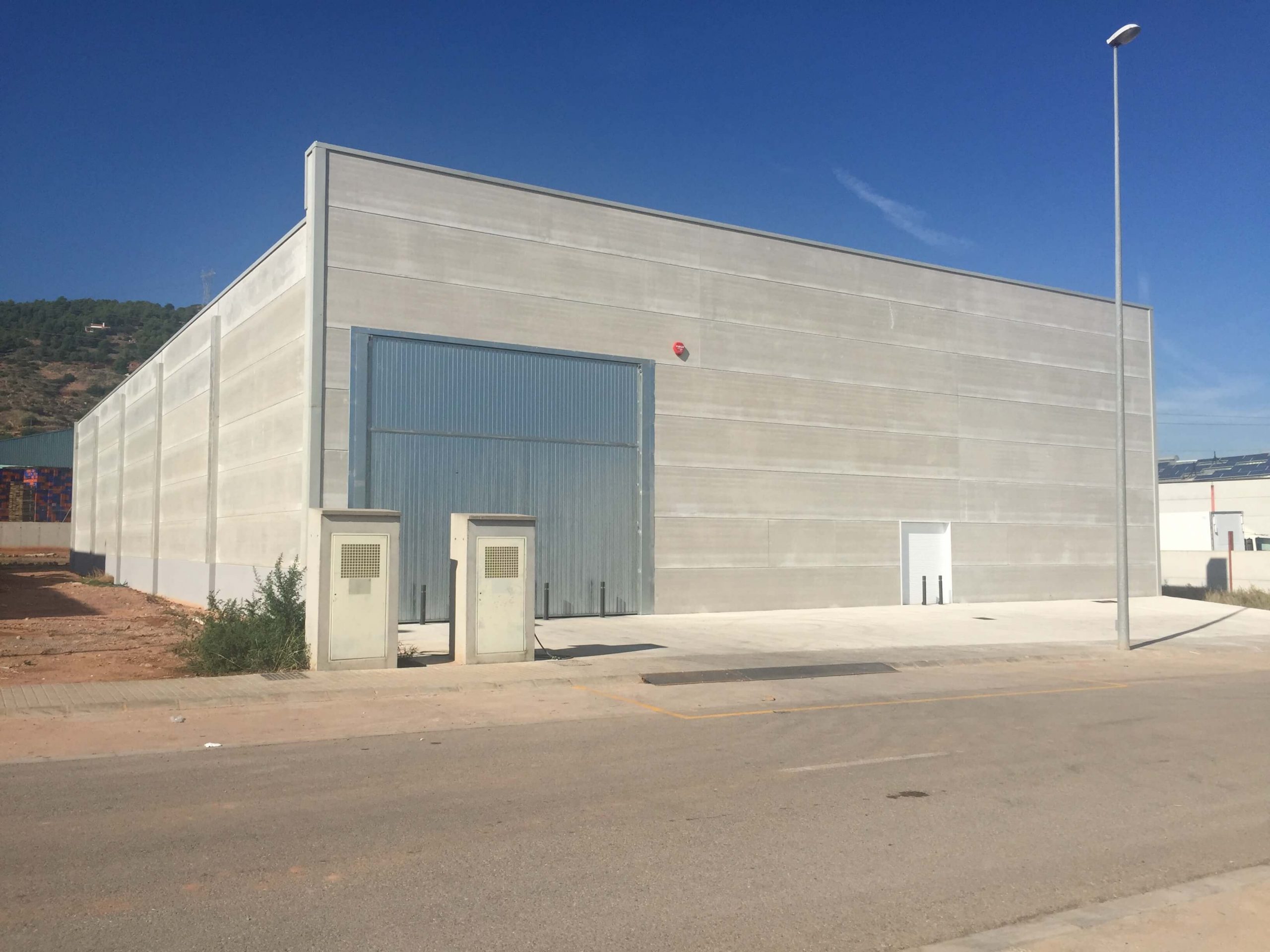 Nave construida por Tecniobra para Fustecma